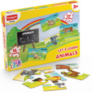 Let's Learn Animals Puzzle